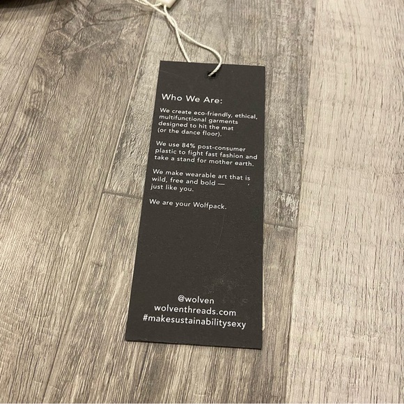 Wolven Tumeric Jogger XS NWT - Picture 5 of 13